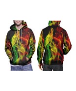 Flame Design    Men&#39;s Full-Print Sublimation Zipper Hoodie - $46.47 CAD