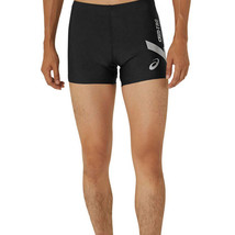 Asics AIM-TRG Dry Short Tight Men&#39;s Sports Shorts Black Asia-Fit NWT 2031E549001 - £36.74 GBP