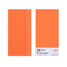 Quill Envelope 25pk 80gsm (DL) - Orange - $34.54