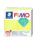 Fimo Effect Neon Polymer Clay 2oz-Neon Yellow - £11.48 GBP