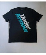Under Armor Heatgear 2XL T-shirt Black With Graphics  - $14.23