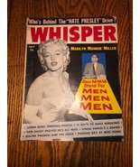 April 1957 WHISPER Magazine Vol 11 No 4 Marilyn MONROE Elvis-No Label-Ne... - £31.35 GBP