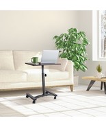 Height Adjustable Rolling Desk Table Laptop Home Stand Computer Cart Tas... - €57,71 EUR+