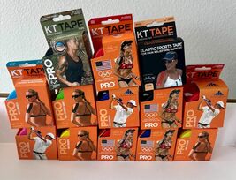 KT Tape Pro Synthetic Kinesiology Athletic Tape 20 Ct 10” Precut Strips ... - $14.80+