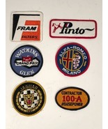 Vintage Automobile Patch Lot Fram Pinto Jaguar Watkins Glen Grand Prix A... - $59.38