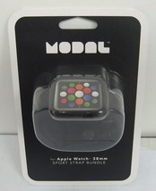 Modal - Sport Strap for Apple Watch 38mm - Black - MD-AWB38B - $9.74