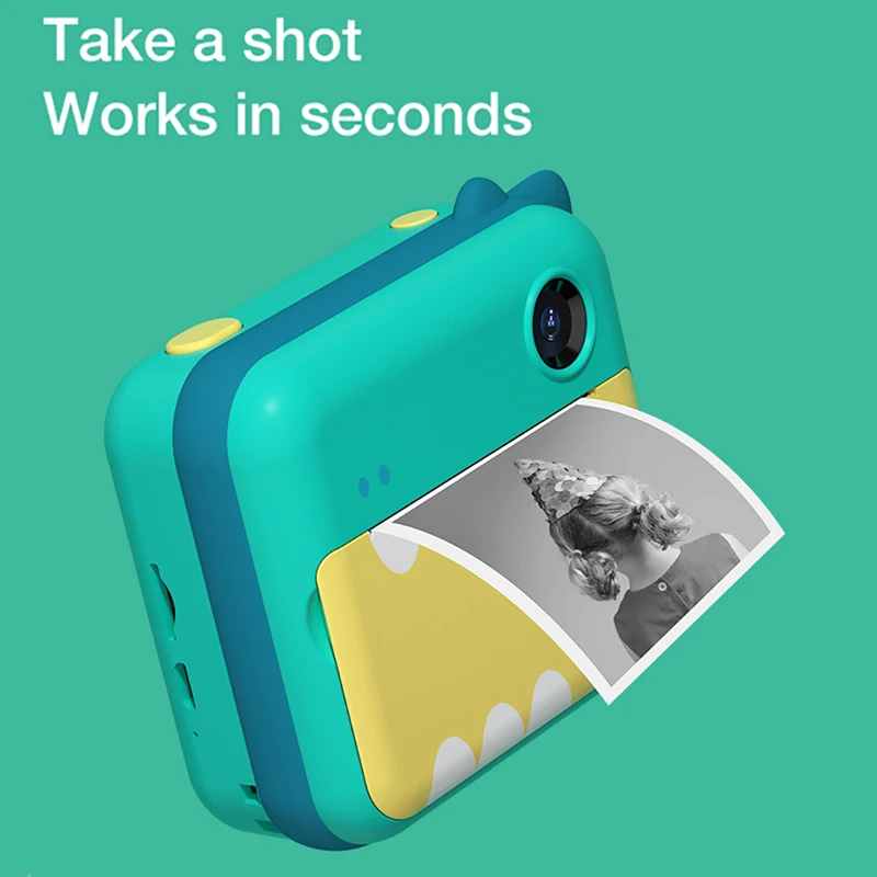 Play Play Instant Camera Play Print Camera For Play 1080P Video Photo Digital Ca - £31.06 GBP