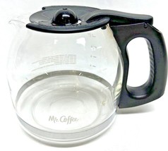 Mr. Coffee 12 Cup Glass Replacement Coffee Pot Carafe Black Lid And Handle - £10.05 GBP