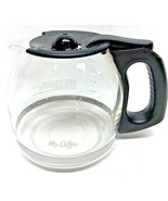 Mr. Coffee 12 Cup Glass Replacement Coffee Pot Carafe Black Lid And Handle - £10.27 GBP