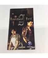 Resident Evil Zero Nintendo GameCube INSTRUCTION MANUAL BOOKLET ONLY Capcom - £9.11 GBP