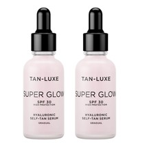 Tan Luxe Super Glow SPF 30 Hyaluronic Self-Tan Serum, 50ml (SET OF 2) - $30.00