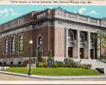Third Church of Christ Scientist Kansas City MO Postcard PC570 - $4.99