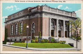 Third Church of Christ Scientist Kansas City MO Postcard PC570 - $4.99