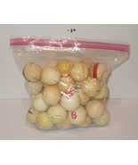 Huge Lot of 50 Mixed brands of Golf Balls Fair to Good Condition #2 - $49.45