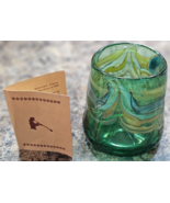 Colonial National Historical Park Handblown Swirl Glass Beautiful Blues ... - $338.51 MXN