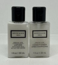 Beekman 1802 Fresh Air Lotion &amp; Conditioner 1 oz - Lot Of 2 - £4.65 GBP