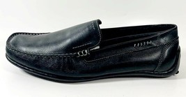 Sarreti Men&#39;s Slip On Loafer Leather Shoes 6275L, Light Black - Size 9.5 US - £31.10 GBP