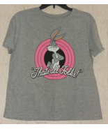 NWT WOMENS LOONEY TUNES Bugs Bunny &quot;That&#39;s all Folks!&quot; NOVELTY T-shirt  ... - €19,97 EUR