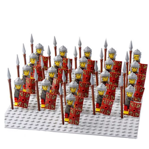 21Pcs Solider Eomer Rohan Warriorr vs Uruk Hai Army Figrues Toys X436 - £17.40 GBP