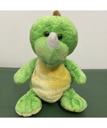 Ganz Webkinz Plush Key Lime Dino Stuffed Animal HM185 8.5&quot; Retired No Code - £4.92 GBP