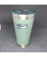 Classic Vacuum Pint 16oz Green/silver Stanley 10-01704-001 - £19.42 GBP