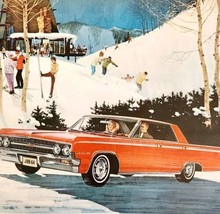 1964 Oldsmobile Jetstar 88 Rocket V8 Skiing Advertisement Automobilia HM2F - $39.99