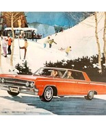 1964 Oldsmobile Jetstar 88 Rocket V8 Skiing Advertisement Automobilia HM2F - $54.91 CAD