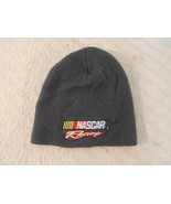 Adult Unisex NASCAR Racing Gray Beanie Hat Cap 100% Acrylic 33887 - £13.97 GBP