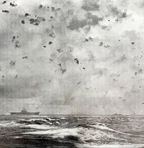 The Enterprise In Battle Of Santa Cruz 1945 WW2 Photo Print Military DWHH9 - £31.44 GBP