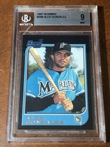 1997 Bowman International Florida Marlins Baseball Card #298 Alex Gonzal... - $19.00