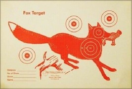 Fox targets - Small bore or BB squirrel targets. (100 in each pack) -(red) - £10.84 GBP