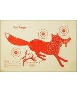 Fox targets - Small bore or BB squirrel targets. (100 in each pack) -(red) - £10.90 GBP