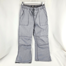 OshKosh B’gosh Boys Casual Elastic Waist Straight Leg Pants Gray - Size 12 - £7.07 GBP