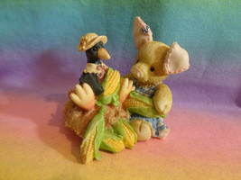 Vintage 1994 Enesco This Little Piggy Figurine “Nothin&#39; Corny Bout You And Me”   - £11.83 GBP
