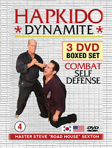 Hapkido Dynamite 3 DVD Set by Steve Roadhouse Sexton - £55.04 GBP