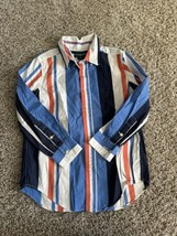 RALPH LAUREN Boys Long Sleeve Cotton Button Down Shirt size 6 - £9.74 GBP