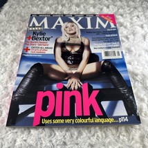 PINK - MAXIM Magazine (UK) - May 2002 - Kylie Minogue -No Label Never Read - £23.80 GBP