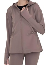 Mono B Jacquard Ribbed Hooded Jacket Size L - $27.72