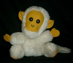 6&quot; Vintage R Dakin 1976 Little Monkey Creme &amp; Tan Stuffed Animal Plush Toy Ape - £18.98 GBP