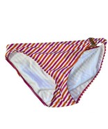 LAUREN RALPH LAUREN Women&#39;s Pink Stretch Lined Ring Hipster Swimsuit Bot... - $15.48