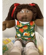Vintage Cabbage Patch Kid AA Girl Brown Hair Brown Eyes Hong Kong HM#2 1985 - €321,94 EUR