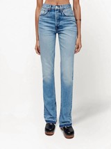 Re/done hi rise slit boot jean in Opal Indigo - size 30 - $123.75