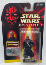 Star Wars Darth Maul Action Figure Episode 1 Face Paint Variant .00 Card Rare - £37.87 GBP