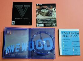 Empty Case, Manual and Map - Grand Theft Auto Five V (2014) - $4.94