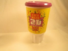 32 oz Plastic Cup Tumbler  TACO MAYO 20th Anniversary 1998 [Y4] - $33.60