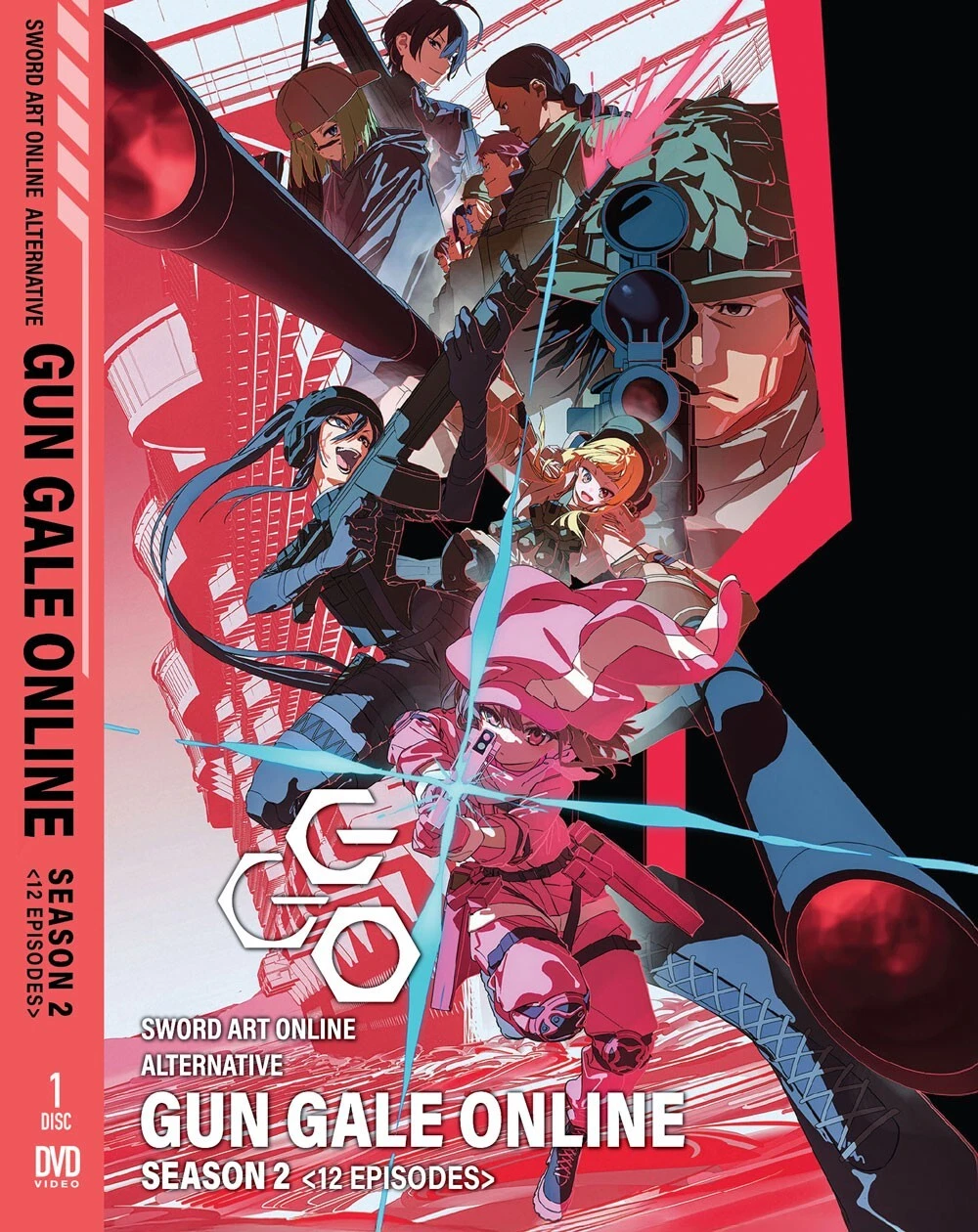 DVD Anime Sword Art Online Gun Gale Online Season 2 Vol.1-12 End*English... - €18,94 EUR