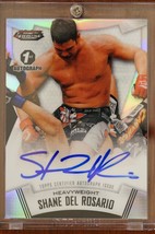 Shane Del Rosario 2012 Topps UFC Finest 1st Autograph Auto Rookie A-SD - £15.57 GBP