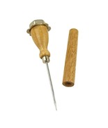 Norpro 7.25 Stainless Steel Ice Pick Party Camping Tool w Wood Handle &amp; ... - £10.51 GBP