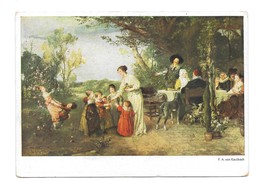 Artist F A Von Kaulbach Mayday Maitag Hanfstaengl Munich Art Postcard 4X6 - £4.55 GBP