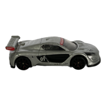 Hot Wheels Renault Sport RS R.S. 01 Metalflake Silver Toy Car Spoiler Tw... - £2.36 GBP